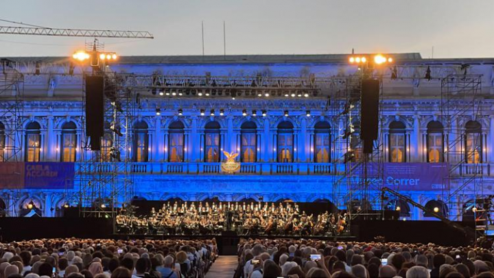 La Nona Sinfonia di Beethoven incanta Piazza San Marco